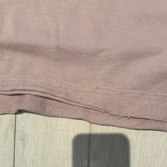 Free People Mauve Cropped Sweatshirt - Picture 5 of 7